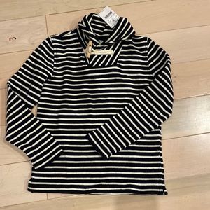 Crewcuts soft cotton terry toggle turtleneck sweatshirt sweater boys 6-7